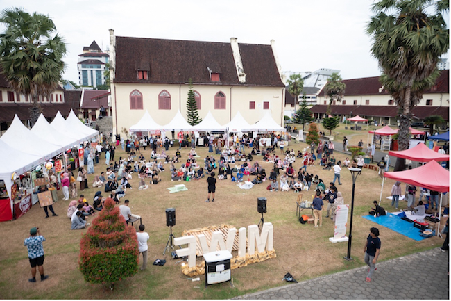 The atmosphere at Makassar International Writers Festival | Rumata’ Artspace, MIWF